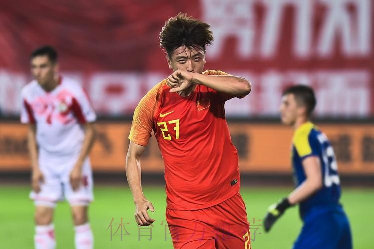 杨旭破门，中国队1-0战胜塔吉克斯坦队